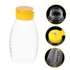 Totority 2Pcs Condiment Squeeze Bottle Leakproof Honey Dispenser with Fliptop