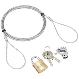 Sanwa Supply SL-57 Computer Security Wire Lock (Padlock)