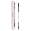 Docolor Eyebrow Brush Duo Eyebrow Spoolie 1Pcs Professional Angled Eye