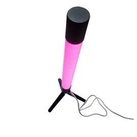 Modern LED Compact Table Lamp with Tripod Base - 360° Lighting with RGB Colour Changing Light - USB-Powered & Remote Control