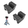 KVAEY 2 PCS Jack Rubber Pad Adapter, Anti-Slip Jack Stand
