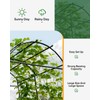 Dollate Garden Arch Trellis 7FT, Thickened Steel Frame Garden Trellis