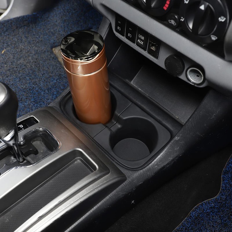 CHEAYAR Cup Holder Inserts,for Toyota Tacoma 2011-2015,Car,Shifter Storage Box Interior