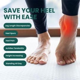 Adjustable Heel Lift Inserts for Shoes - Welnove 4 Layers Orthopedic Shoe Lifts for Women Uneven Legs Leg Length Discrepancy Heel Pain - Heel Insert for Height Increasing (Black,Size S Pack of 2)