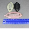 3 banana combs Cream Pink Black set pack 3 small