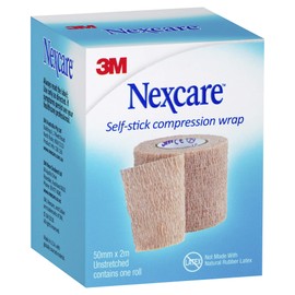 Nexcare Self-Stick Compression Wrap, 2 Metre Length x 50 mm Width