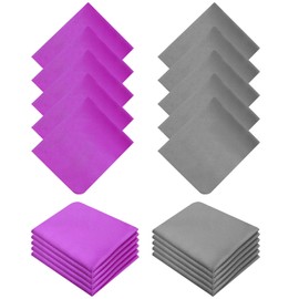 Glasses Cleaning Cloths, Microfibre Cloth for Cleaning, Pack of 20, Soft Cleaning Cloth for Glasses, Glasses, Cameras, Smartphones and Tablets, 15 x 18 cm