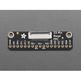 Adafruit FPC Breakout for Raspberry Pi 5 DSI or RP2350 HSTX, 22-Pin 0.5 mm FPC, 6014