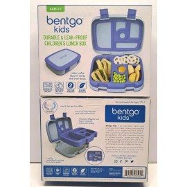 Bentgo  X2 TWO of Bentgo Leak-Proof 5-Compartment Bento-Style Lunch Box Kids Blue