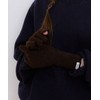 Hallen Slim Rib Color Gloves (G020_brown)