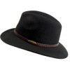 Harrys-Collection Rolling Hat in 3 Colours - Black , size: