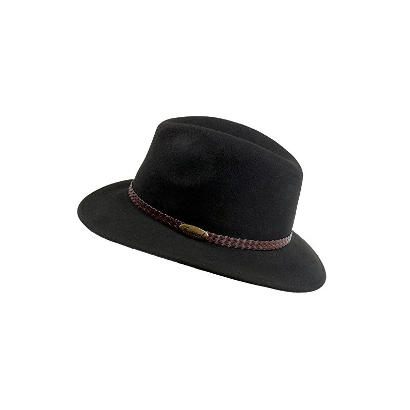 Harrys-Collection Rolling Hat in 3 Colours - Black , size: