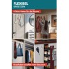 4smile Door Hooks for Hanging, Stainless Steel, Pack of 6