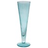 Karma Catalina Footed Champagne Flute Teal Set Of Four