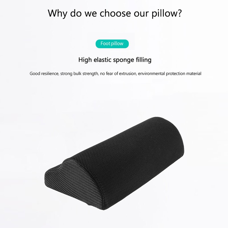 Foot Rest Under Desk Cushion Ergonomic Half Cylinder Pad for