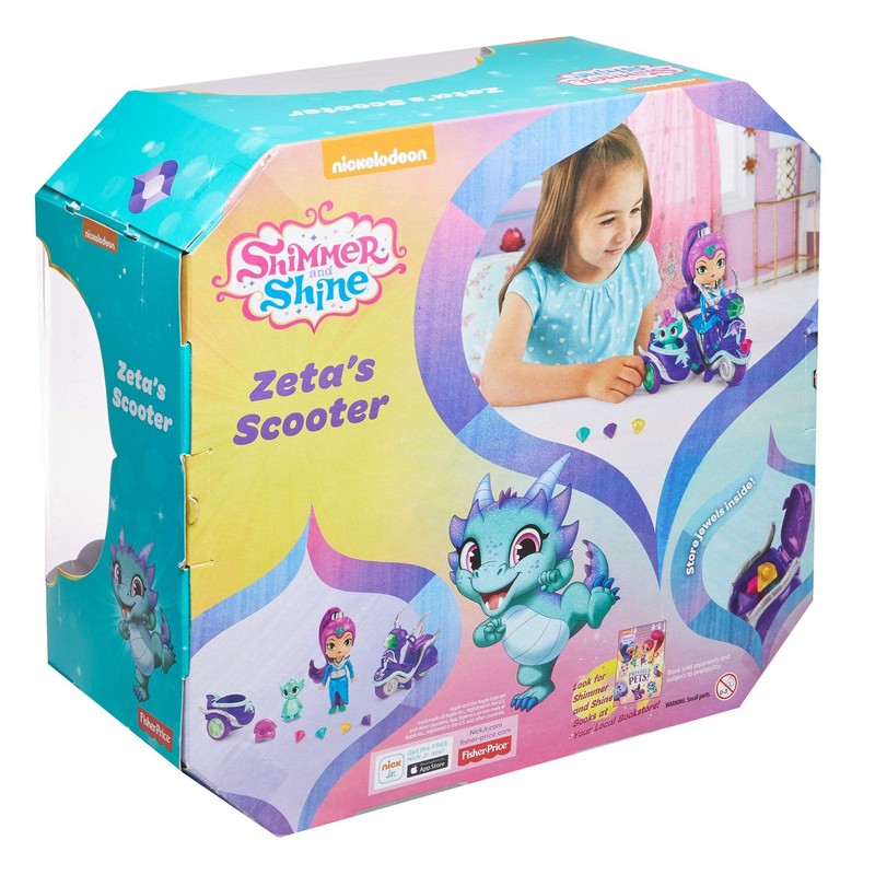 Mattel FHN31 Shimmer & Shine Zetas Motorroller