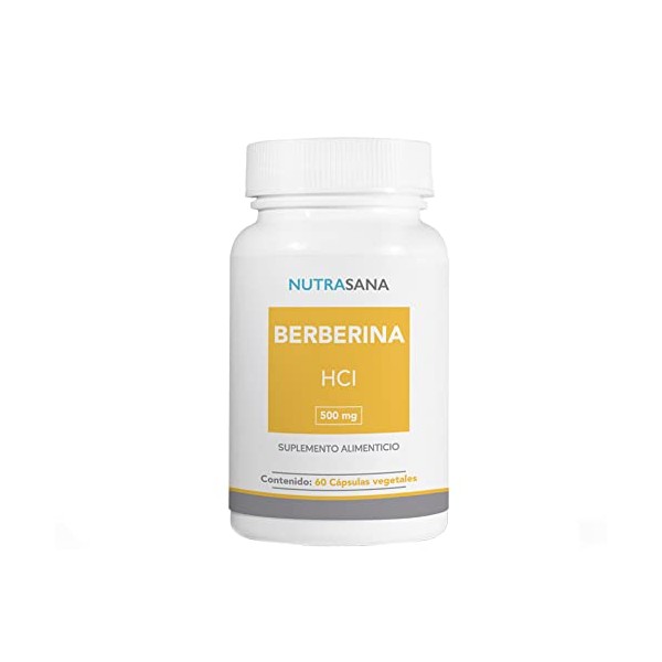 Berberina en cápsulas 500 mg