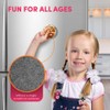 1 x Round MDF Magnet - Tasty Pizza Italian Food