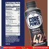 Core Power Elite High Protein Shake, Chocolate, 42g Bottle, 14oz,