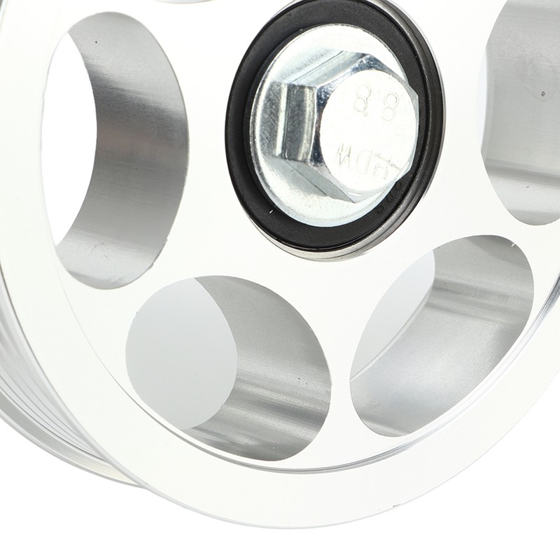 Air Pump Idler Bracket with Pulley Metal Replacement for Ford