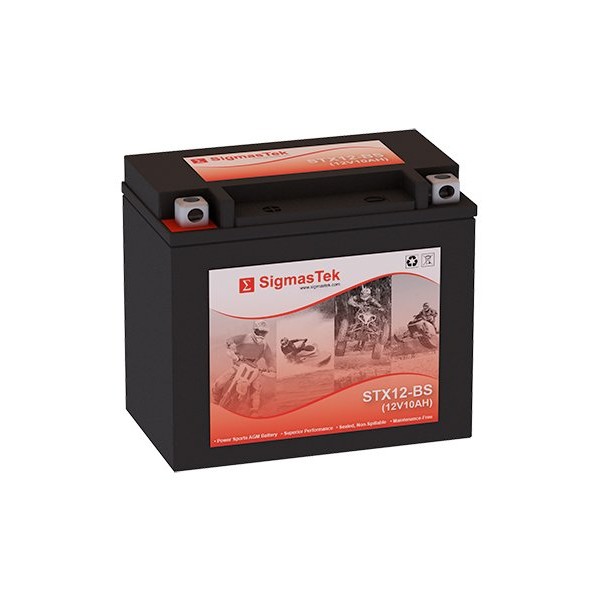 Extreme Battery XTAX12-BS Motorcycle Battery (Replacement)
