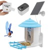 Bird Feeder with Camera, 2560 * 1440 Resolution Smart Solar
