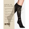 Vogue 100 Den Compression Socks Knee High Support Stockings for