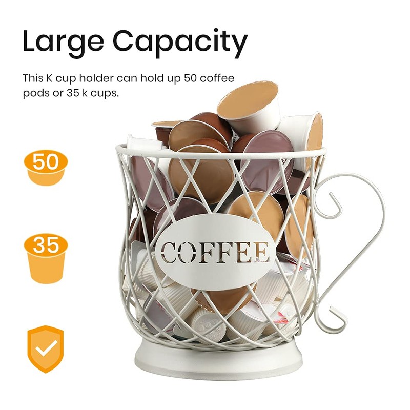 TreeLen Coffee Pod Capsule Storage Holder for 35 K Cups