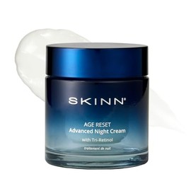 SKINN Crema De Noche Avanzada Para El Rostro 50 Ml(17 Onzas Líquidas)- Crema Antiarrugas Profundas Para Mujeres Y Hombres Para Líneas Finas Tono De Pi