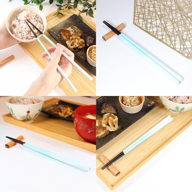 Furakore Japanese Colorful Chopsticks 9.1 inches (23 cm), Thin and