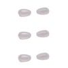 PERFFITT Clear Rubber Silicon Push On Type Nose Pads Pieces