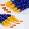 3 PCS Plastic Flexible Coolant Water Oil Pipe Hose For