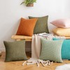 EMEMA Corduroy Granule Throw Pillow Covers Decorative Cushion Covers Square
