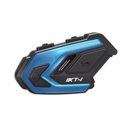 WAYXIN Motorcycle Headset, KT1 Motorcycle Headset Bluetooth, DSP & CVC Double Noise Cancellation, Headphones Motorcycle Helmet, Perfect Sound Quality/Hands-Free Calling/IP67 Waterproof/5.4 Bluetooth