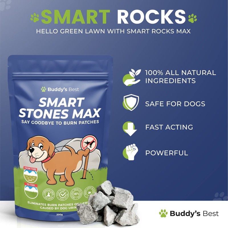 Smart Rocks Max | Urine Neutrialiser Rocks To Stop Grass