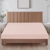 Ev Dekor Double Fitted Sheet Blush,Pink - Deep Pocket Bedsheet