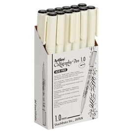 Artline Calligraphy 1.0mm Pen - Black