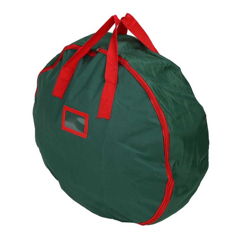 Christmas Wreath Storage Bag 600D Oxford Cloth Waterproof Tear Resistant