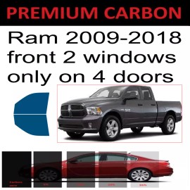 TintPro Premium Nano Carbon Window Tint fits Dodge Ram 1500 Truck 2009-2018 Tint 2F