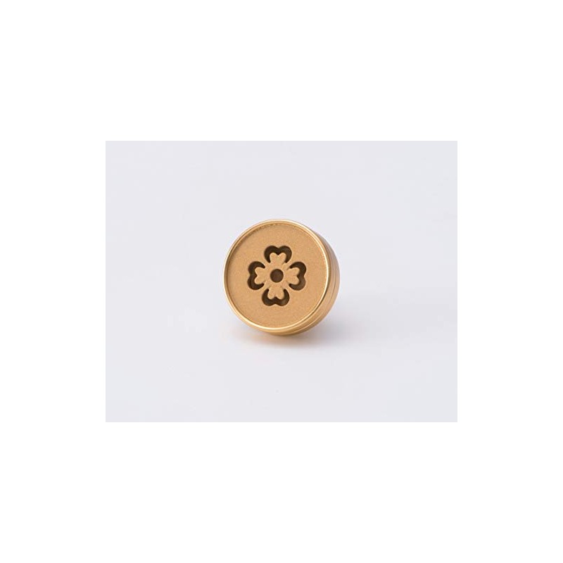 ALMA Aroma Pins Motif Flower Gold