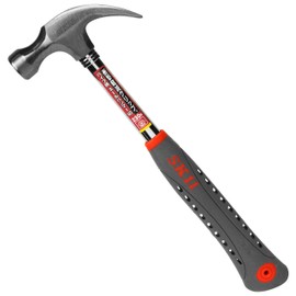 SK11 Pipe Handle Nail Hammer, Soft Grip, 8.1 oz (230 g)