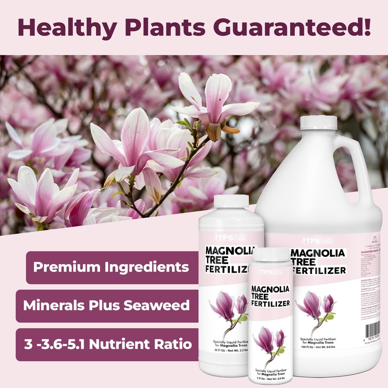 Magnolia Tree Fertilizer, Complete Liquid Magnolia Tree Plant Food, 1
