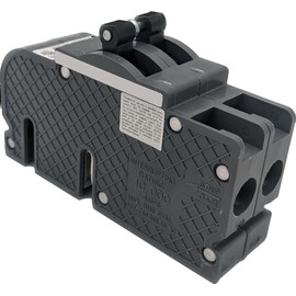 Connecticut Electric UBIZ250-1 - 50 Amp 1-1/2 in 2-Pole Zinsco QC50 Compatible Circuit Breaker, ETL Listed, Safe & Reliable Replacement