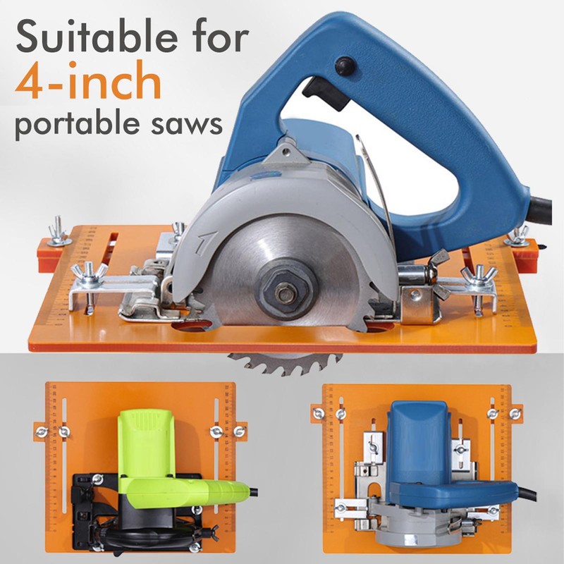 Router Table Insert Plate Circular Saw Guide Plate Woodworking Bench