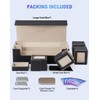 UAONO Card Storage Box for Trading Cards, 5 in 1