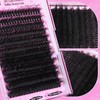 Yawamica Fluffy Lash Clusters Thick 200D Volume Eyelash Clusters 14-20mm