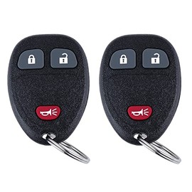 Keyless Entry Remote Fob fits Chevy Silverado Avalanche Equinox Express Traverse/GMC Acadia Savana Sierra/Pontiac Torrent/Saturn Vue FCC:15913420,OUC60270,OUC60221,Set of 2