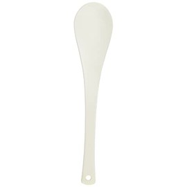 wadako-pore-syon ho-ro-kittin Ceramic Spoon, Spoon, 180 mm White