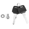 Motorcycle Metal Helmet Lock Anti Theft with 2 Keys Fit