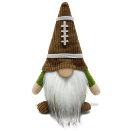 Vytina Little Football Rugby Gnomes Plush Ornaments Cute Swedish Tomte Nisse Dwarf Gnome Doll Sports Game Fans Gifts Tiered Tray Home Decoration